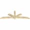 Ekena Millwork Alberta Rough Sawn Timber Gable Bracket, Douglas Fir, 108"W x 40"H x 4"D x 6"F, 9/12 Pitch GBW108X40X0406ALB00RDF - alternate 5